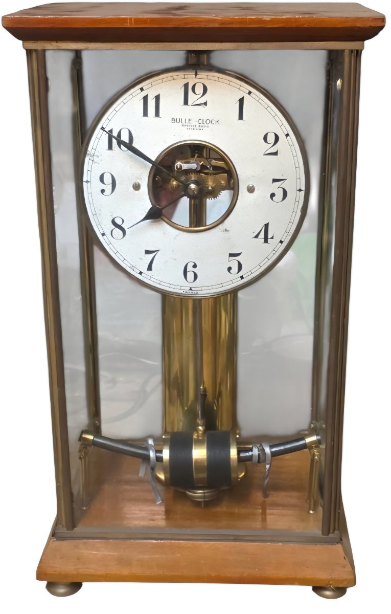  Electric Skeleton Clock Bulle Clock Circa 1920