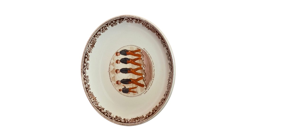 6 Plates Jules Vieillard A Bordeaux Plaisir d'être Soldat-photo-1