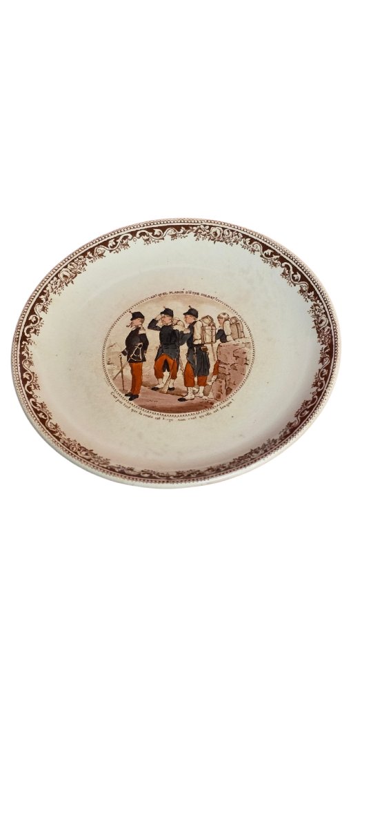 6 Plates Jules Vieillard A Bordeaux Plaisir d'être Soldat-photo-4