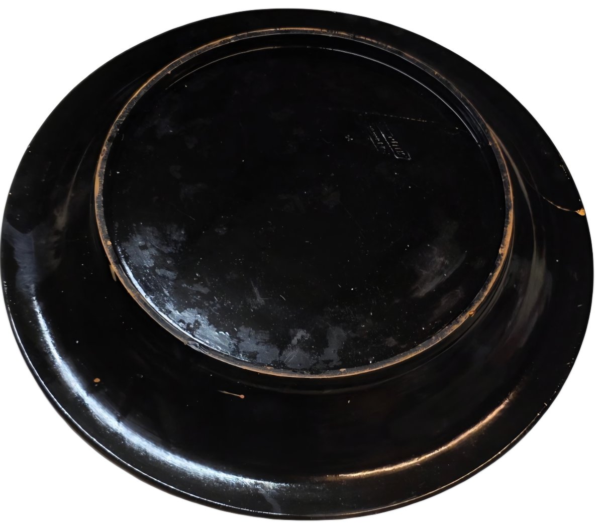 Plat en terre cuite dans le style Renaissance  jugement de Paris 36 cm Diamètre -photo-5