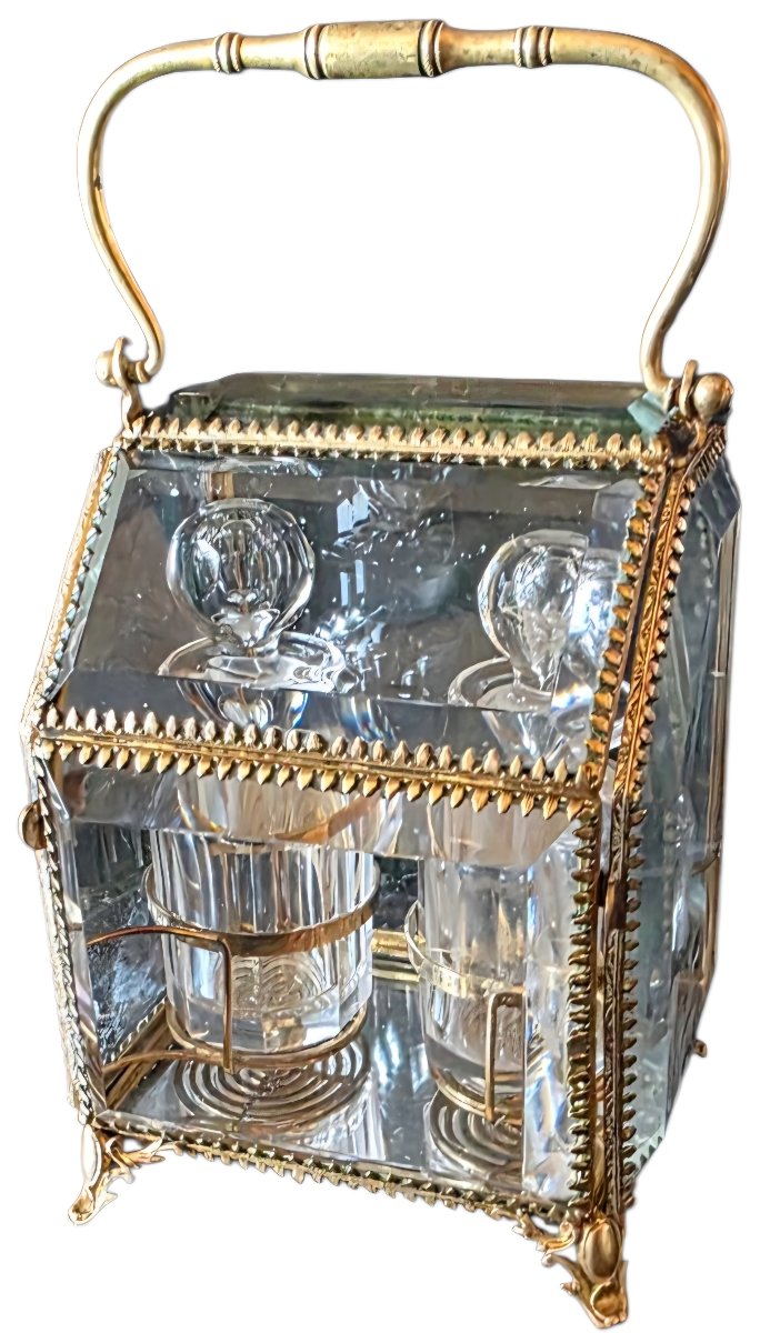 Napoleon III 19th Century Perfume Cellar Set