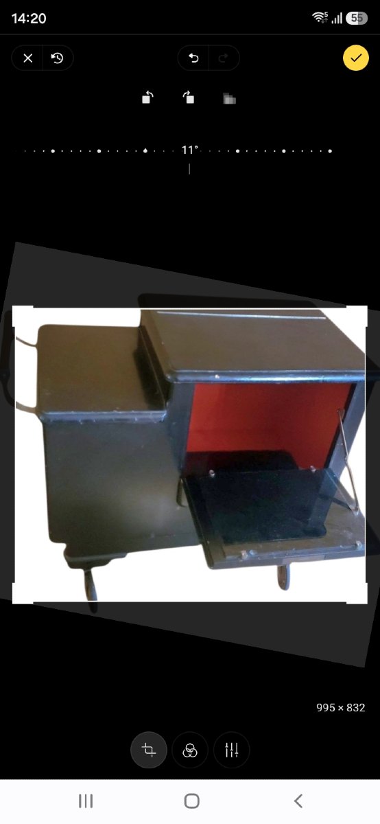 Uam Modernist Art Deco Rolling Bar Cart, Circa 1930-photo-1