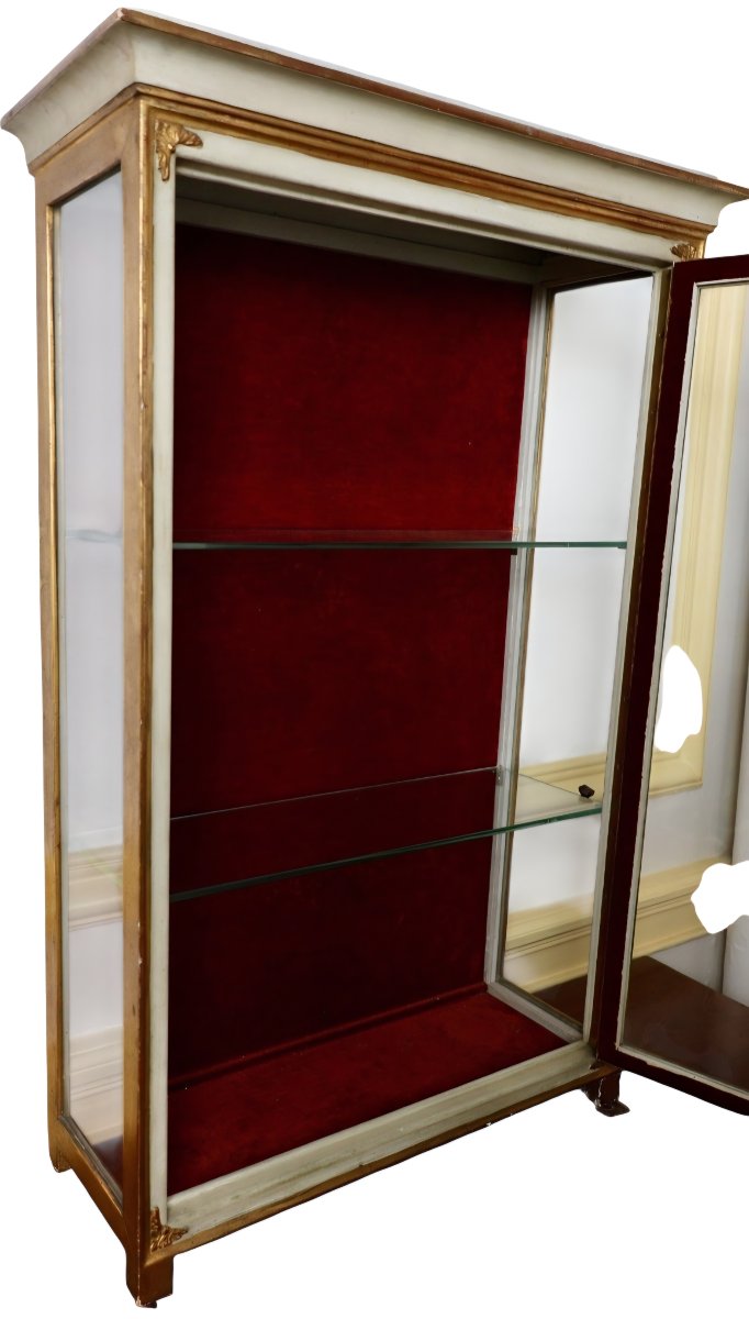 Hanging Display Cabinet In The Louis XVI Style, Late 19th–early 20th Century-photo-3