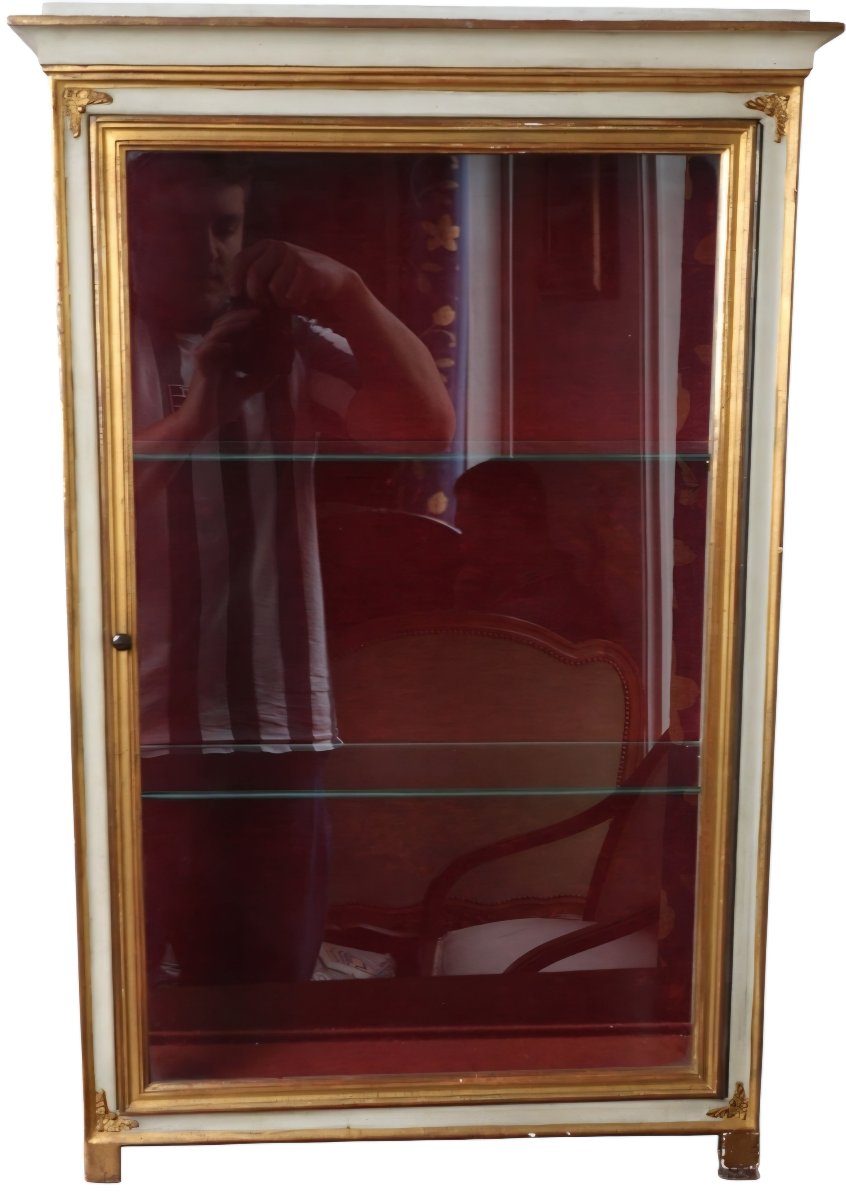 Hanging Display Cabinet In The Louis XVI Style, Late 19th–early 20th Century-photo-2