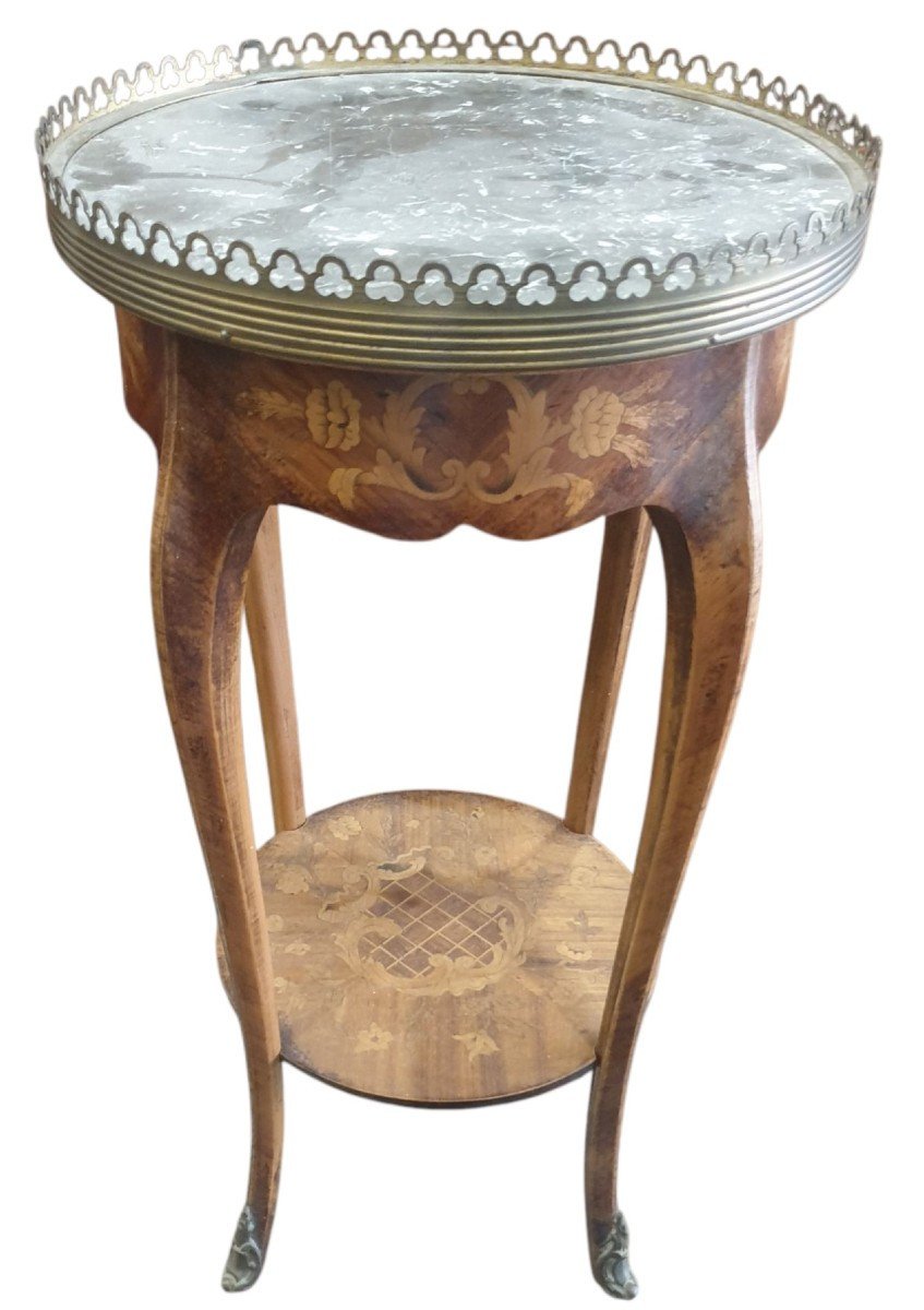 Guéridon de Style Transition Louis XV État Parfait Napoléon III 