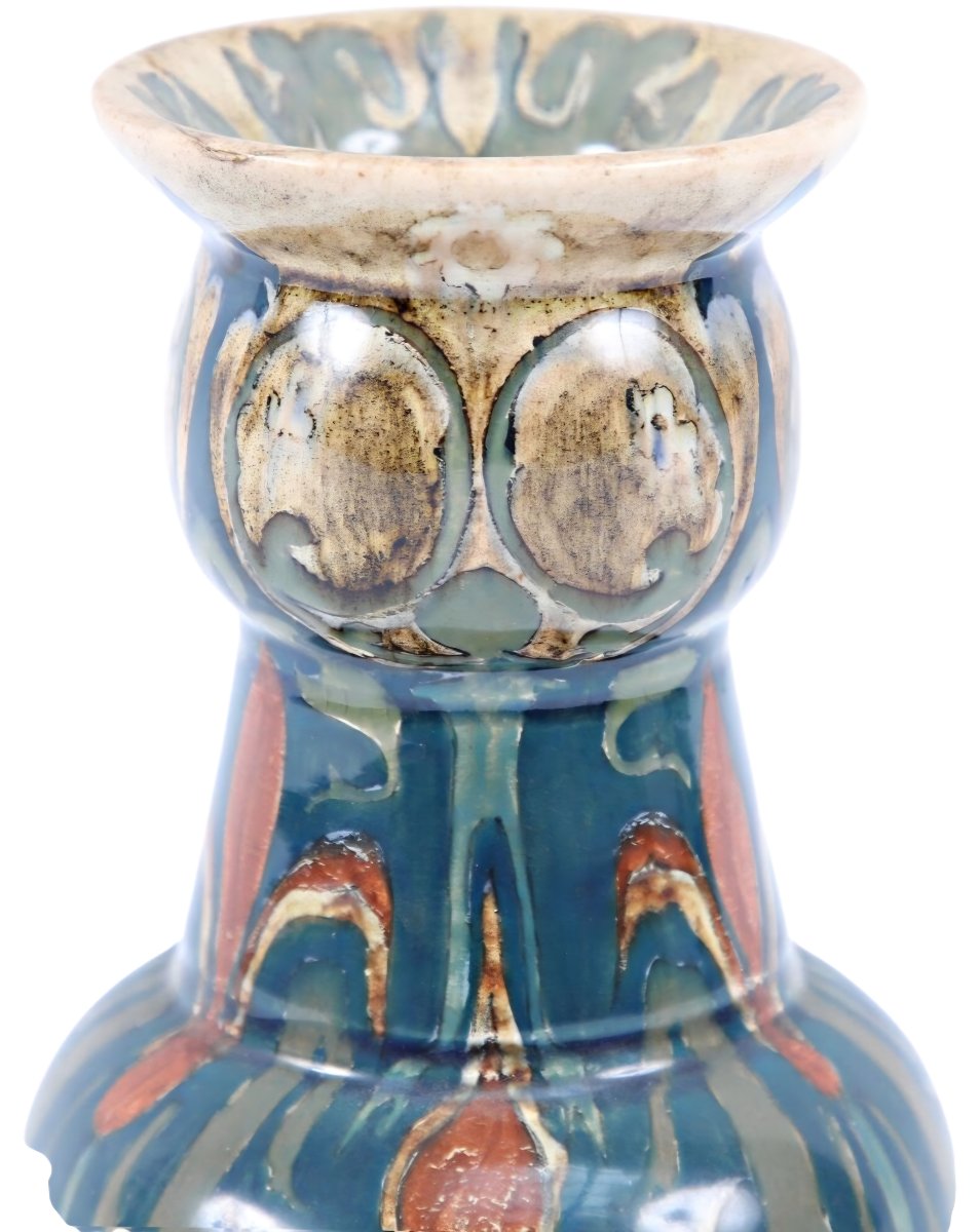 Vase Art Nouveau Rozenburg Den Haag Hollande Circa 1900-photo-1