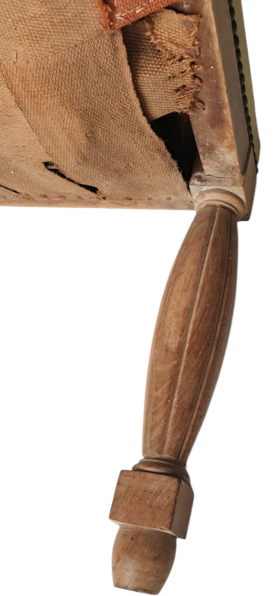 Benjamin Gomez Fauteuil en Chêne de Benjamin Gomez Art Déco Régionaliste Basque circa 1920 1930-photo-2