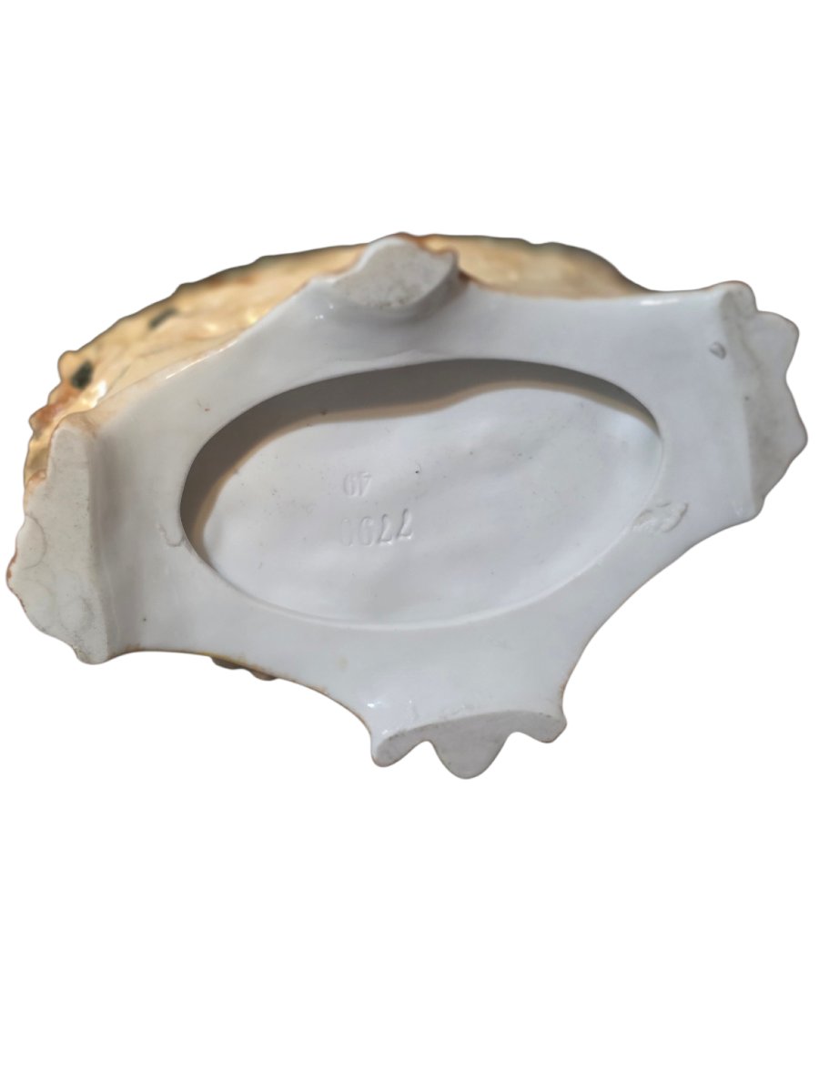  ​Lot de 3 Groupes en Porcelaine polychrome fin XIXe Style Sèvres  Samson ​ -photo-6