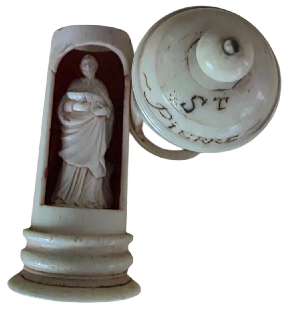  Matière noble magnifacture de dieppe saint Pierre Hauteur 9 cm Poids 32 grammes -photo-2