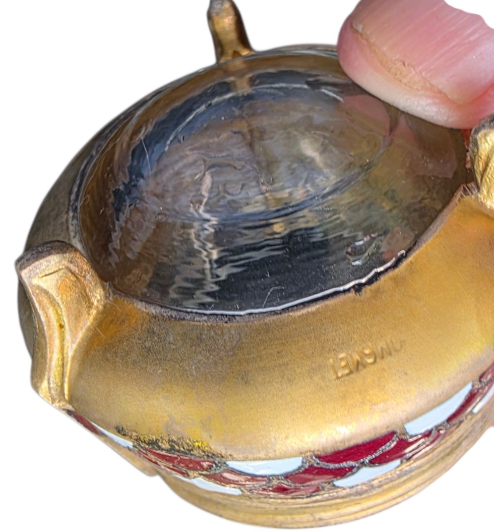  Rare Soviet Russian Spice Set In 916 Sterling Silver Vermeil And Enamel, 1967 -photo-3