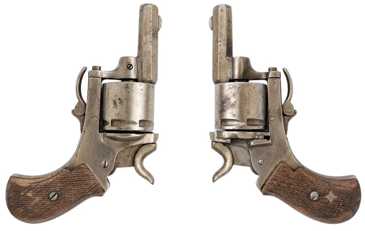 19th-century Pocket Self-defense Revolver Manufactured Bulldog -photo-2