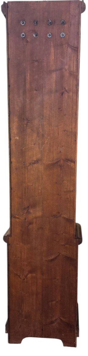  Rare horloge parquet Art Déco 2,20 m Carillon 8 tiges 8 marteaux  Westminster-photo-4