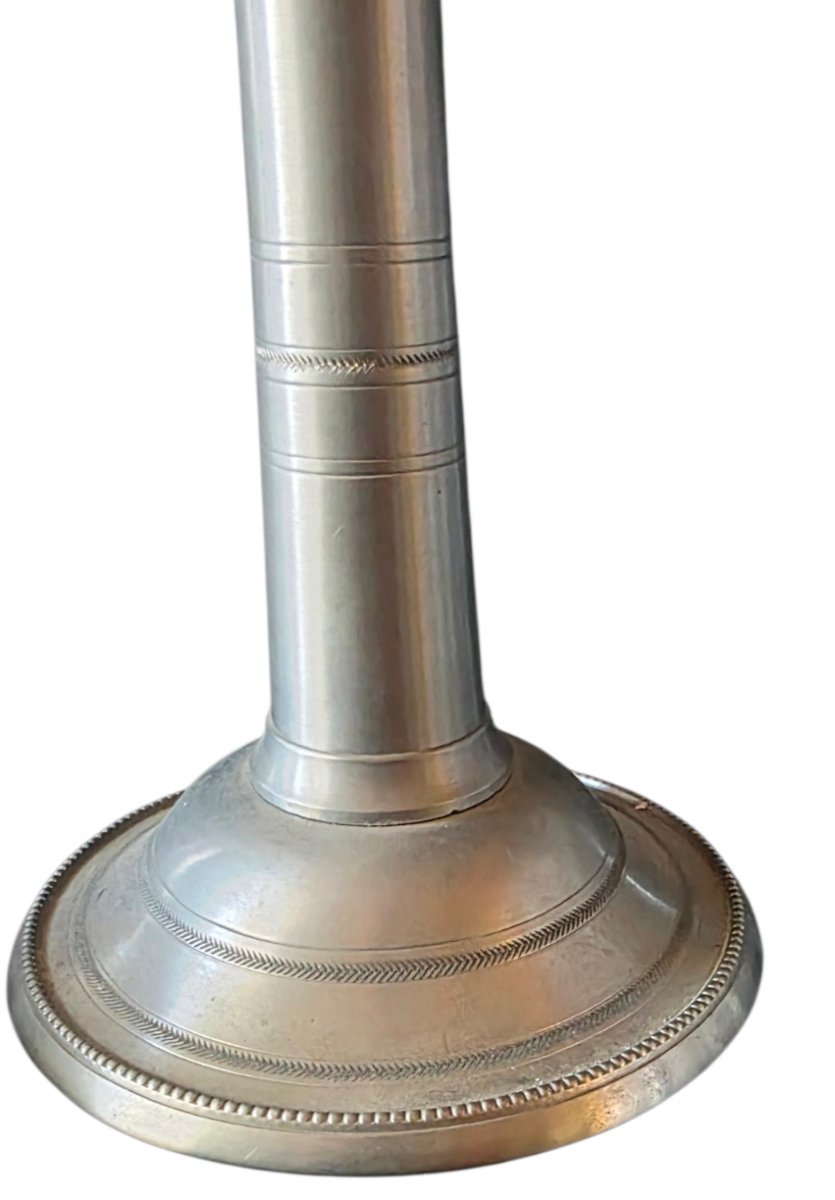  Ricard Pernod Absinthe Bistro Fountain, Metal And Crystal, "french Man," With 4 Functional Taps-photo-1