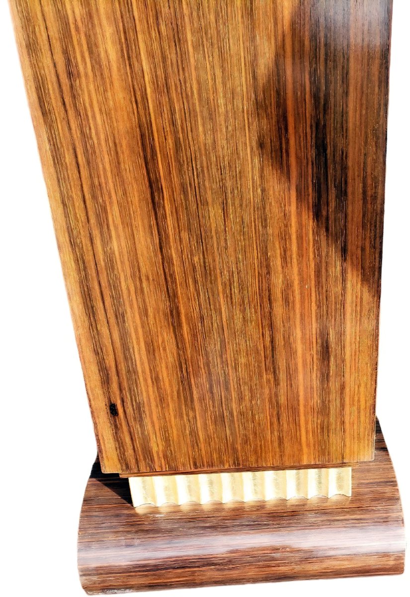  An Elegant Art Deco-style Display Case From Around 1930, In The Ruhlmann Style -photo-3