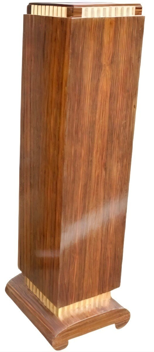  An Elegant Art Deco-style Display Case From Around 1930, In The Ruhlmann Style -photo-4