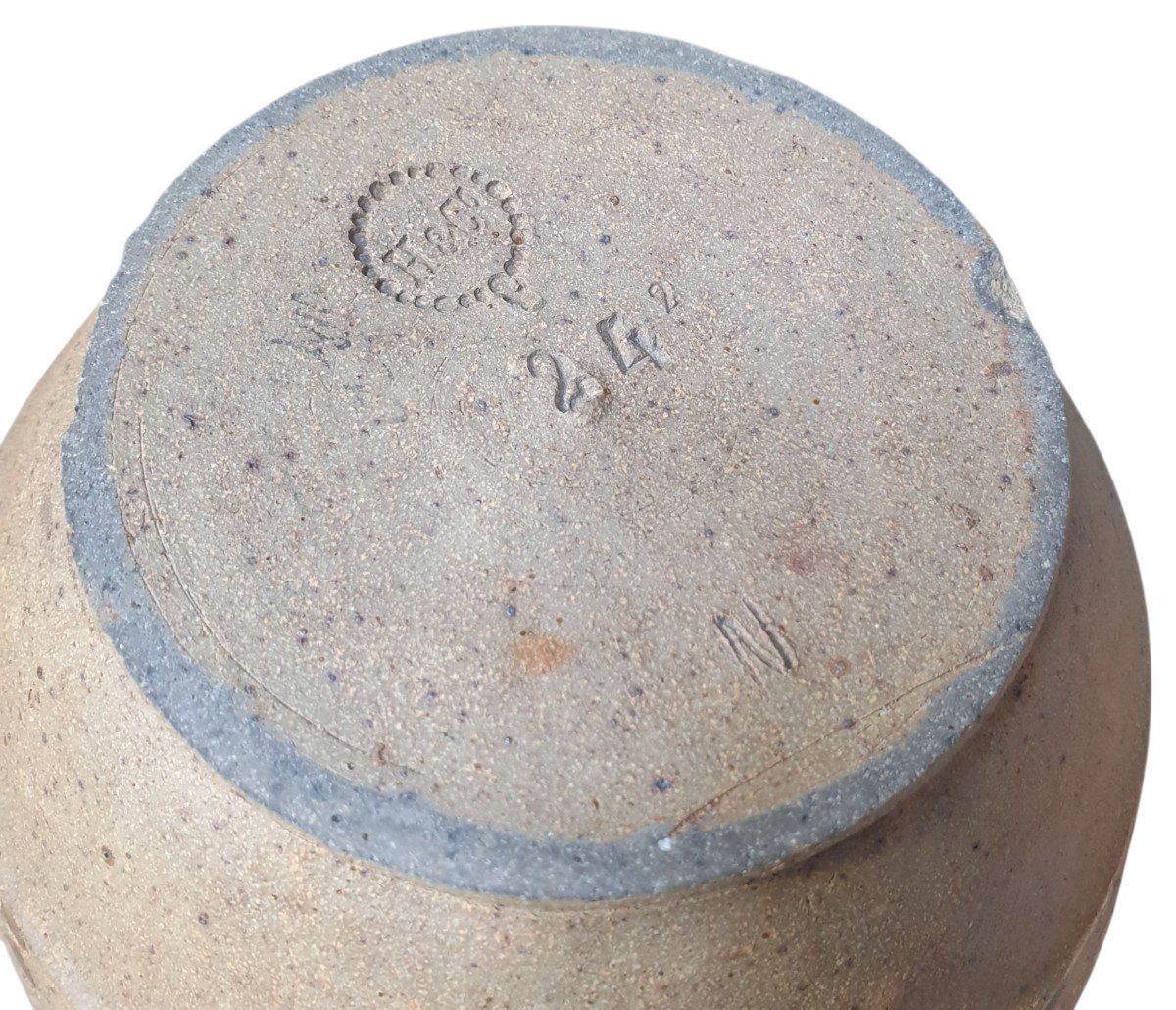   Antique "japoniste" Stoneware Vase By Ernest Chaplet For Haviland & Co., Auteuil Workshop, 1882–1886 -photo-5