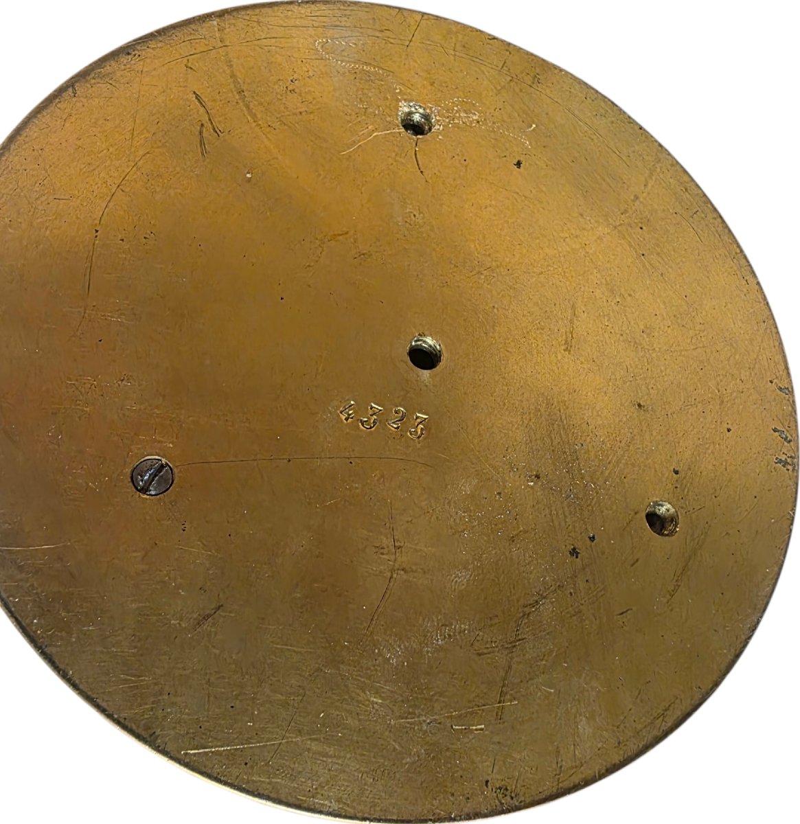 Important flambeau en bronze doré et marbre blanc dans le goût de Clodion Boizot  Époque XIXe -photo-4