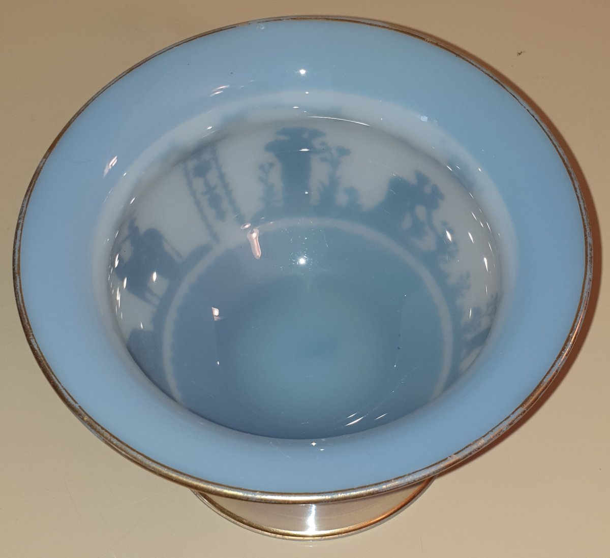 Saint Louis Cup On PiÉdouche In Opaline Crystal XIXth-photo-6