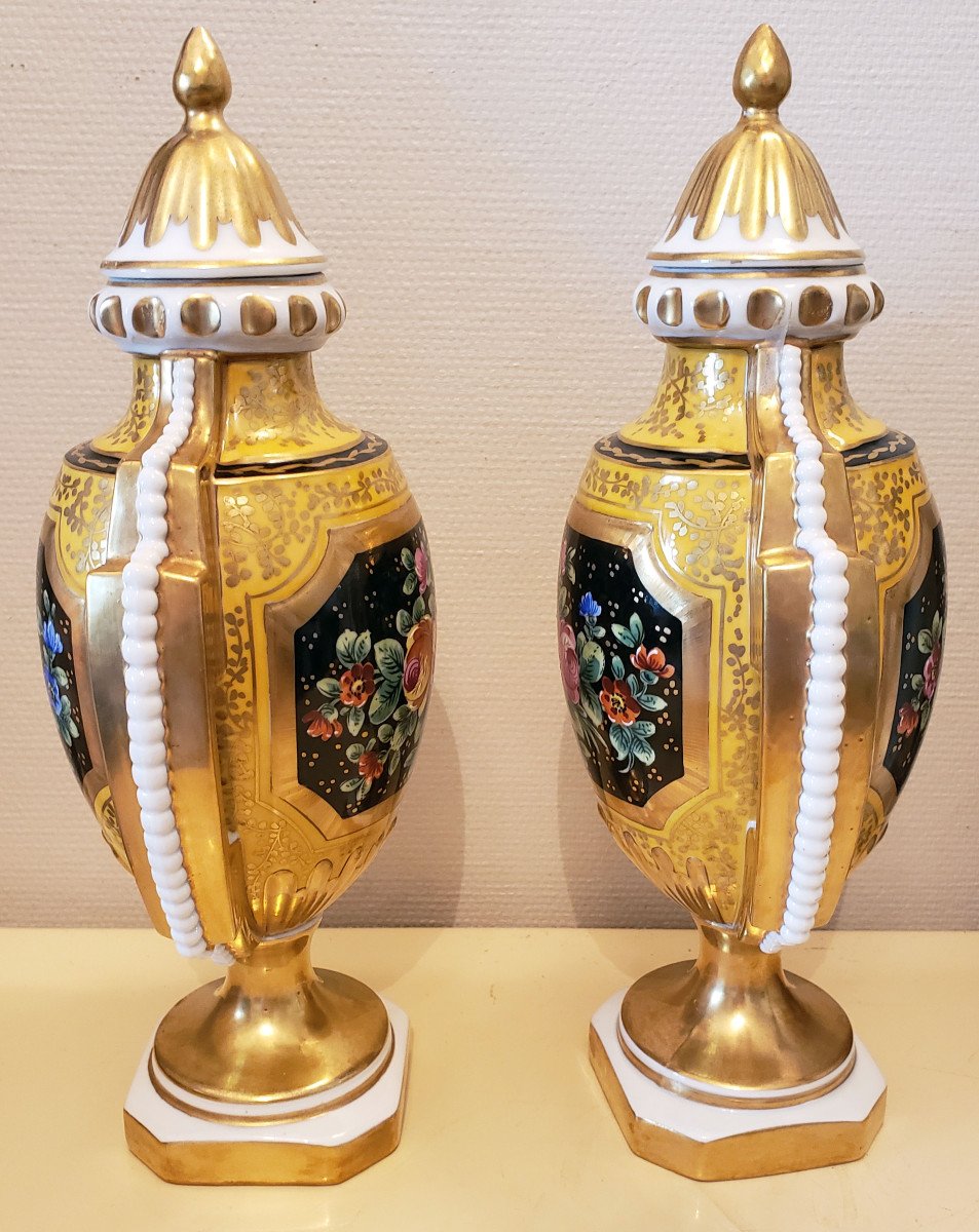 Pair Of German Porcelain Vase Probably Meissen-photo-3
