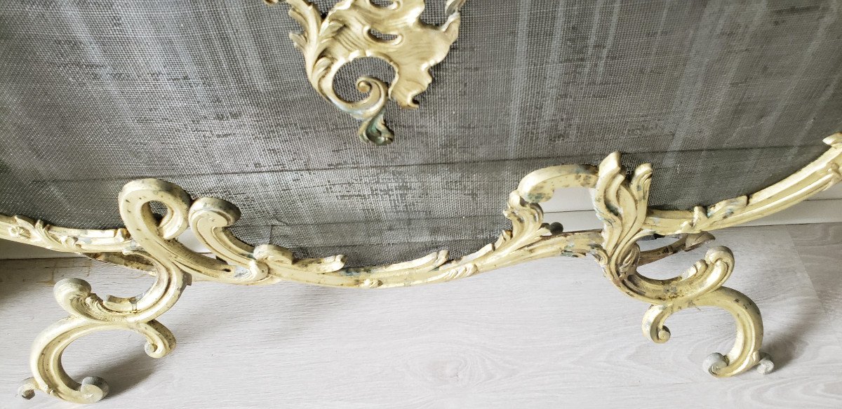 Firewall Spark Guard Gilt Bronze XIXth Napoleon III Period-photo-7