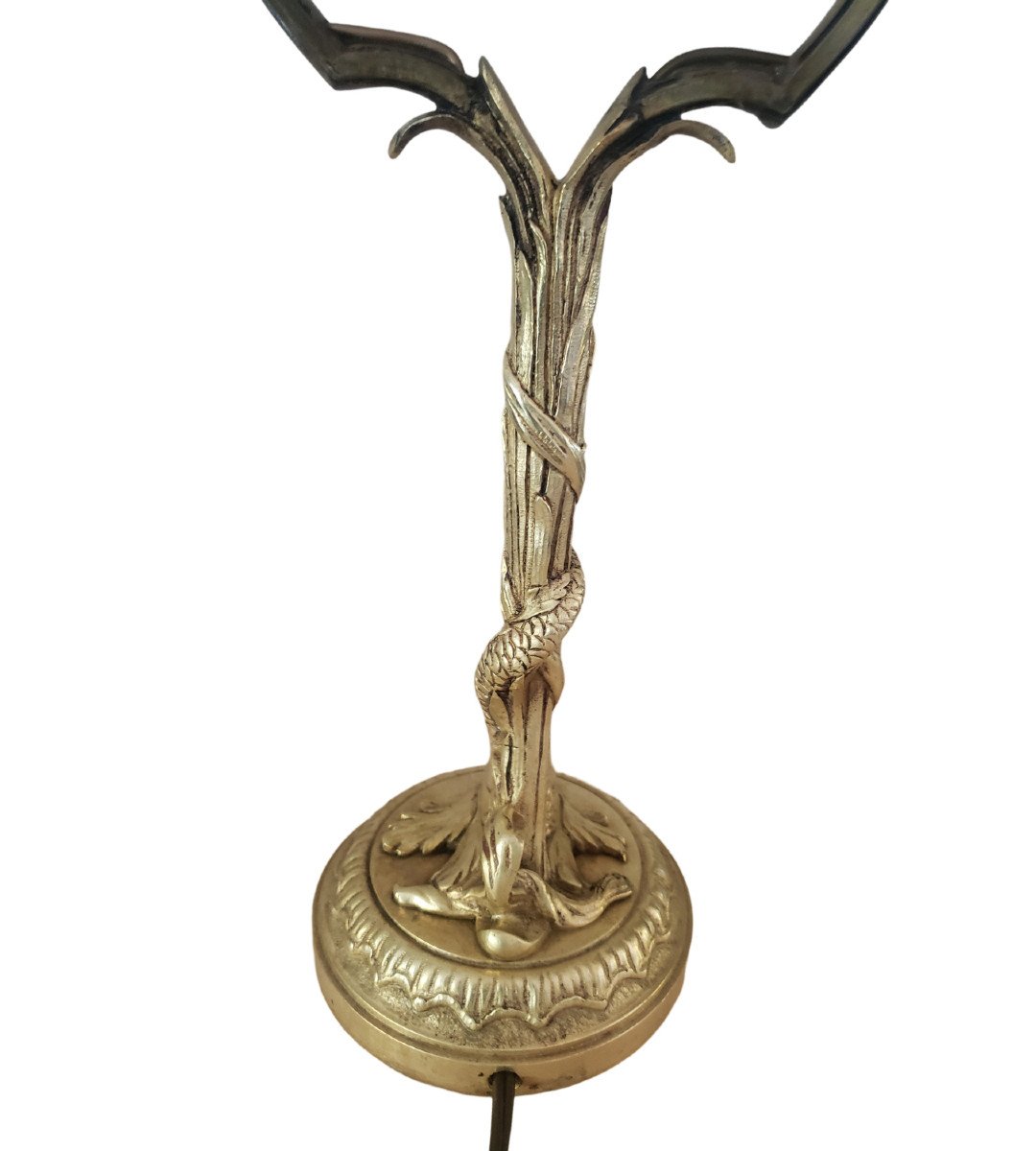 Desk Lamp In Gilt Bronze Model Au Dauphin XIXth-photo-3