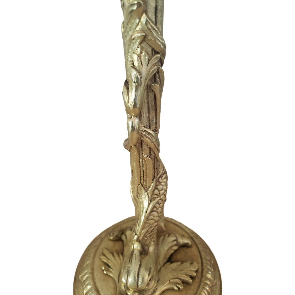 Desk Lamp In Gilt Bronze Model Au Dauphin XIXth-photo-3