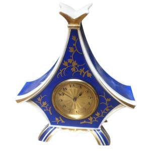 Rosenthal Porcelain Table Clock, 20th Century, Circa 1940 