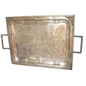 Signed Orientalist Serving Tray 