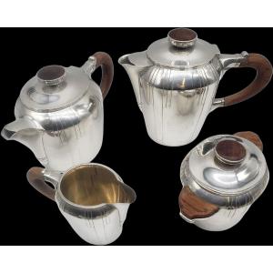 Victor saglier service a café 4 pieces époque art déco 