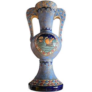Circa 1920 Art Deco Amphora Vase