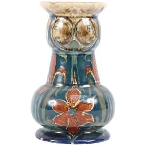 Art Nouveau Vase, Rozenburg, The Hague, Holland, Circa 1900