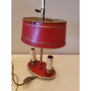 Hot Water Bottle Lamp Shade In Red Tole Debut Twentieth