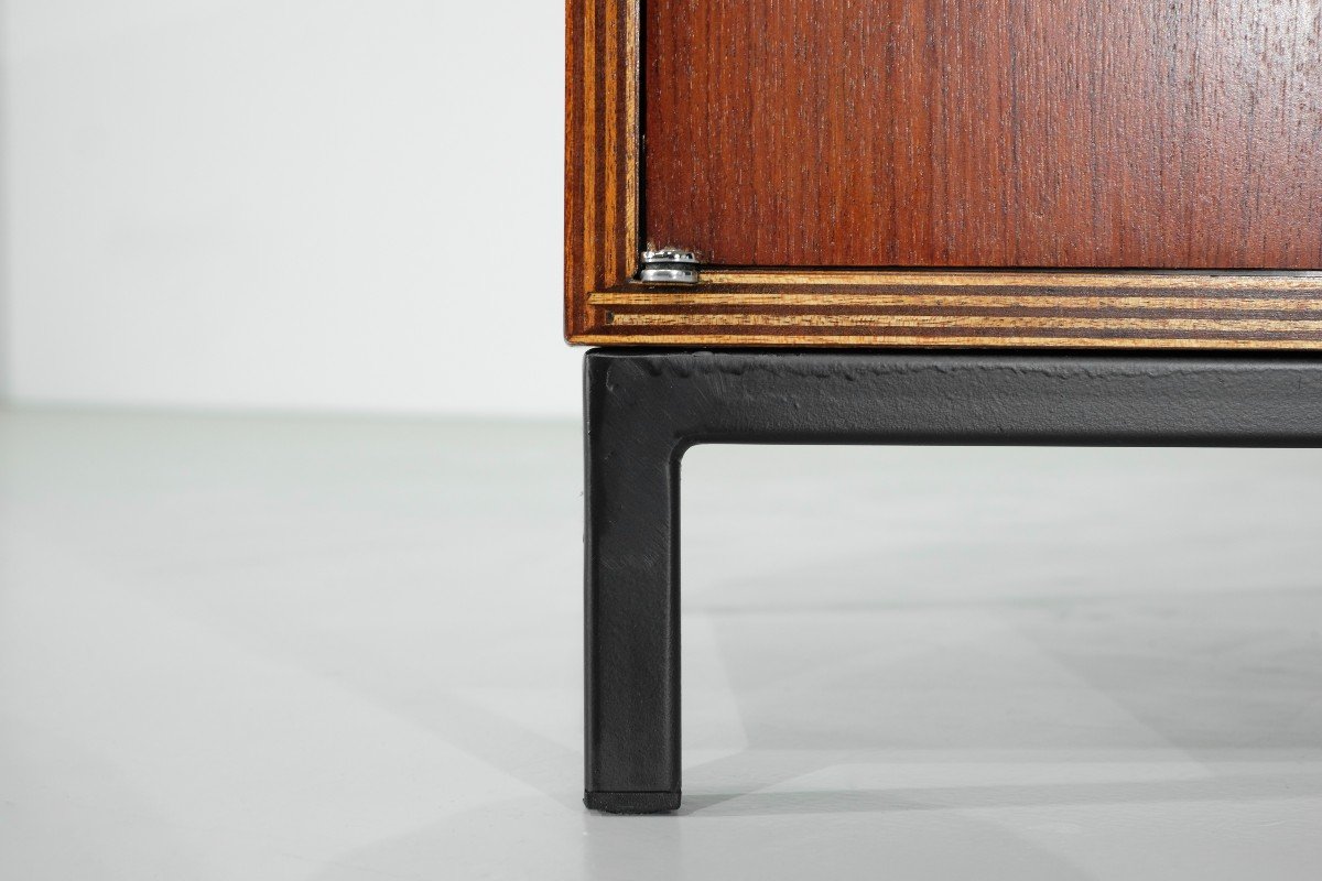 Cabinet By Jules Wabbes For Le Mobilier Universel, Belgium, 1960s.-photo-8