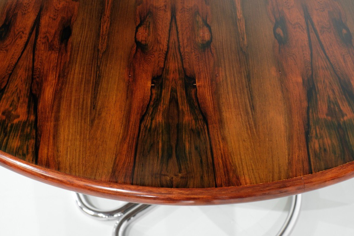 “maia” Table By Giotto Stoppino For Bernini, Italy 1970s.-photo-3