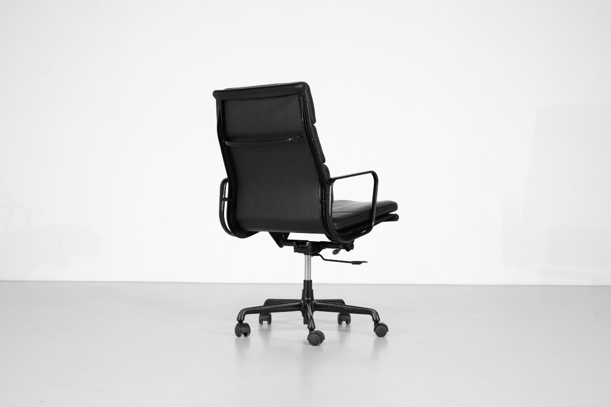 Soft Pad Chair "ea 219" Charles Ray Eames, Usa 1969.-photo-4