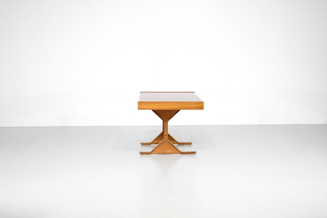 “530” Desk By Gianfranco Frattini For Bernini, Italy 1960s.-photo-2