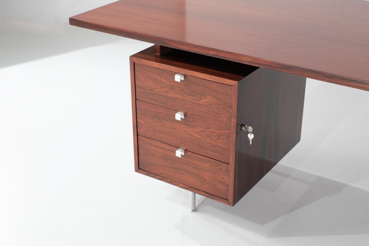 "9000" Series Desk By George Nelson For Herman Miller, Usa 1960s-photo-3