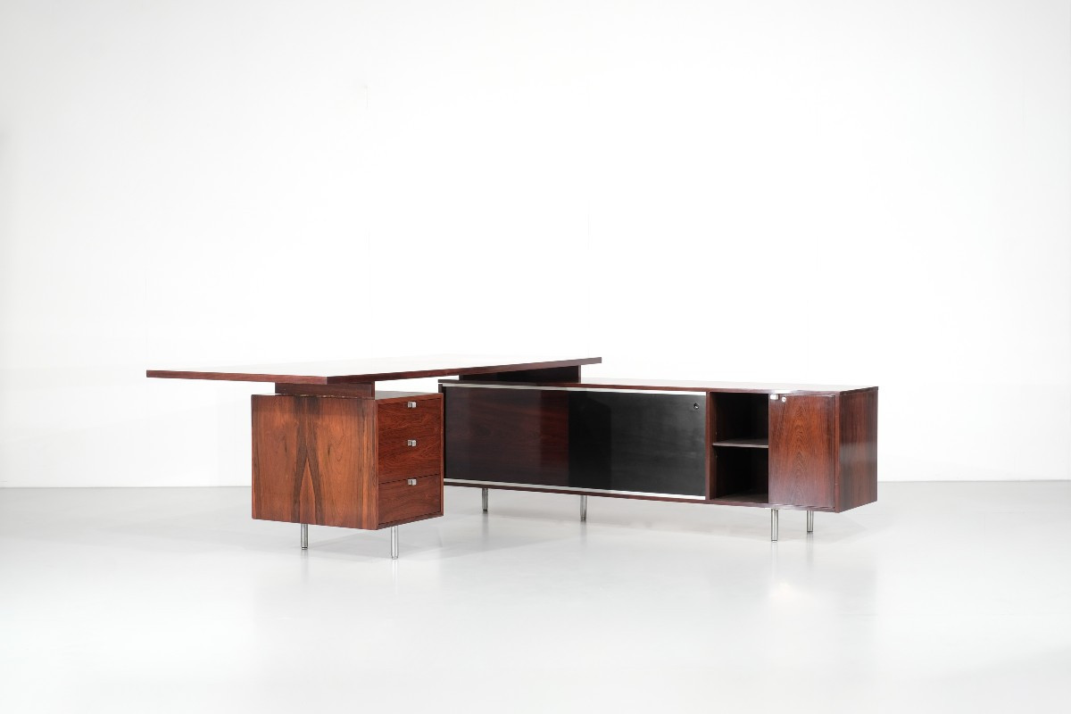 "9000" Series Desk By George Nelson For Herman Miller, Usa 1960s