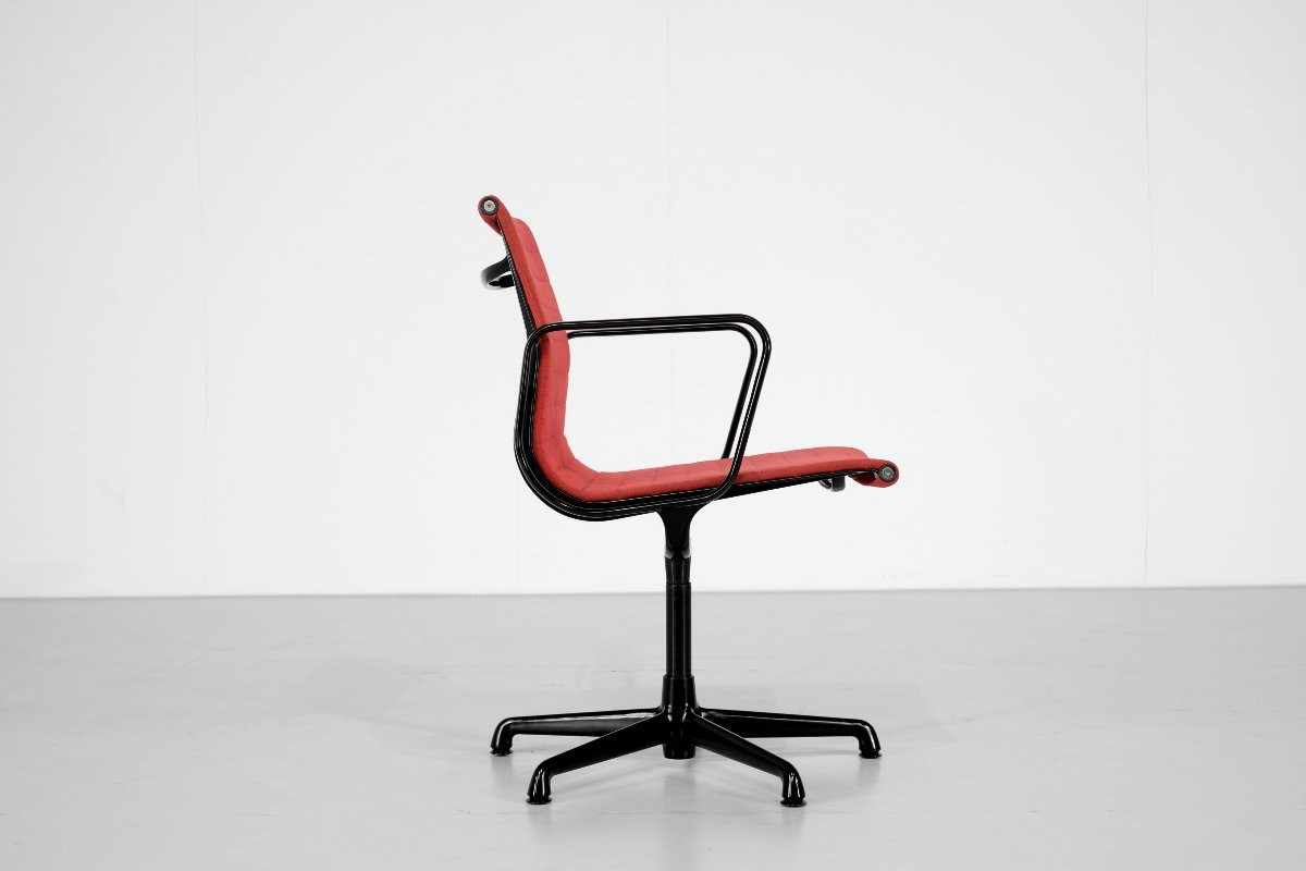 "ea 117" Armchair By Charles Ray Eames For Icf Usa, 1969.-photo-3
