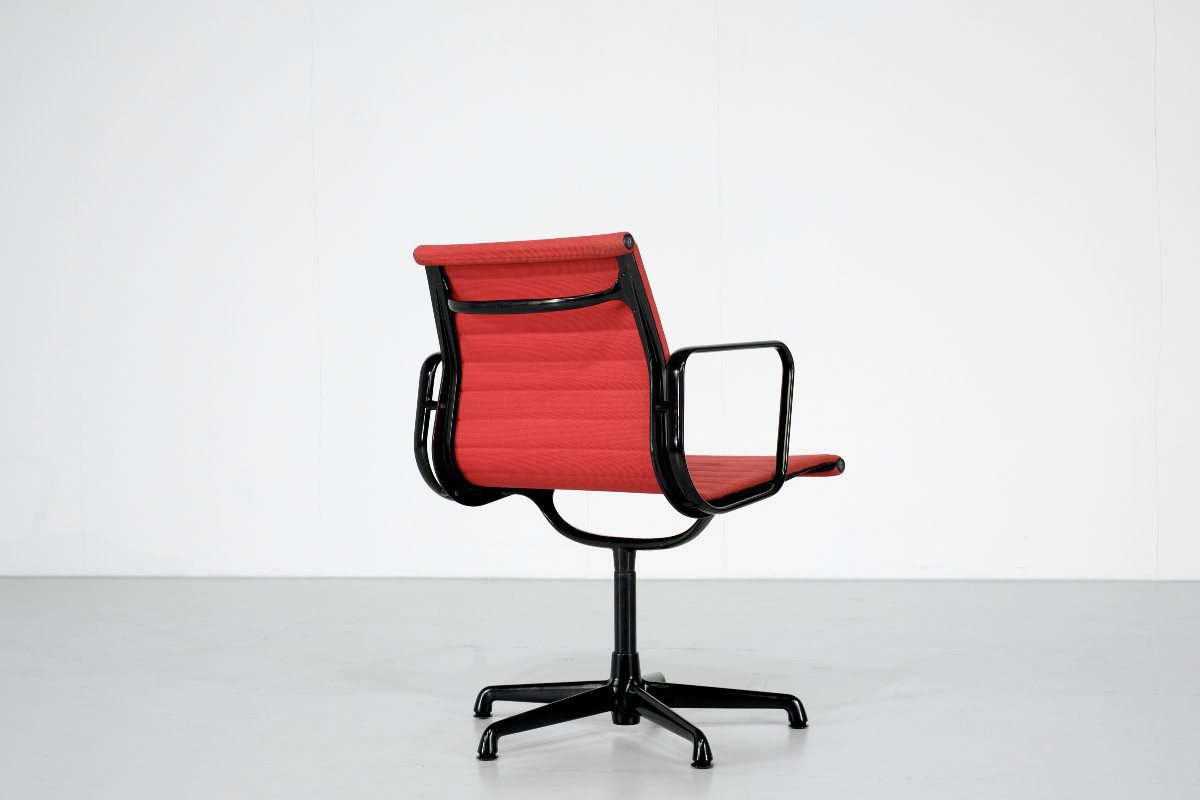 "ea 117" Armchair By Charles Ray Eames For Icf Usa, 1969.-photo-4
