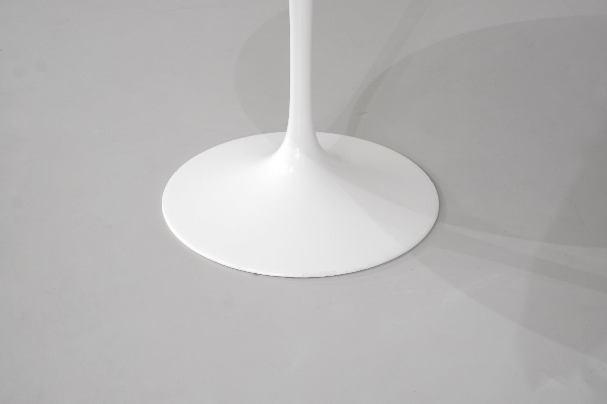 Table à manger " Tulip " en marbre par Eero Saarinen pour Knoll International, USA 1956.-photo-3