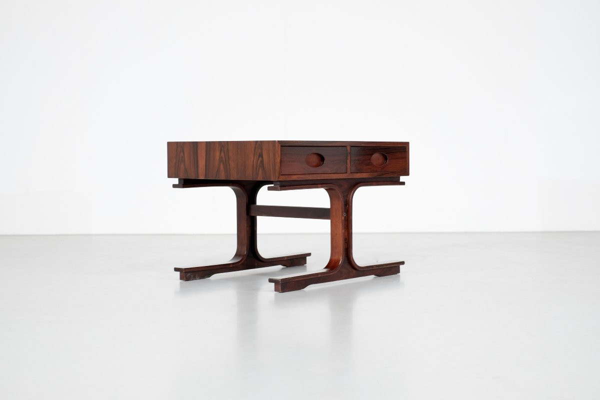 Table basse par Gianfranco Frattini pour Bernini, Italie, années 1950s.-photo-1