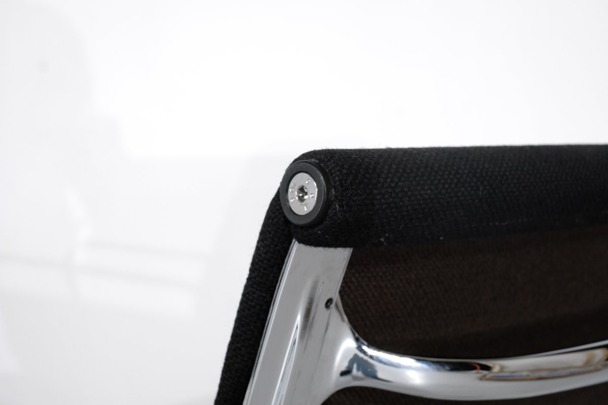 Set Of "ea 117" Armchairs By Charles Ray Eames For Icf Usa 1969.-photo-4