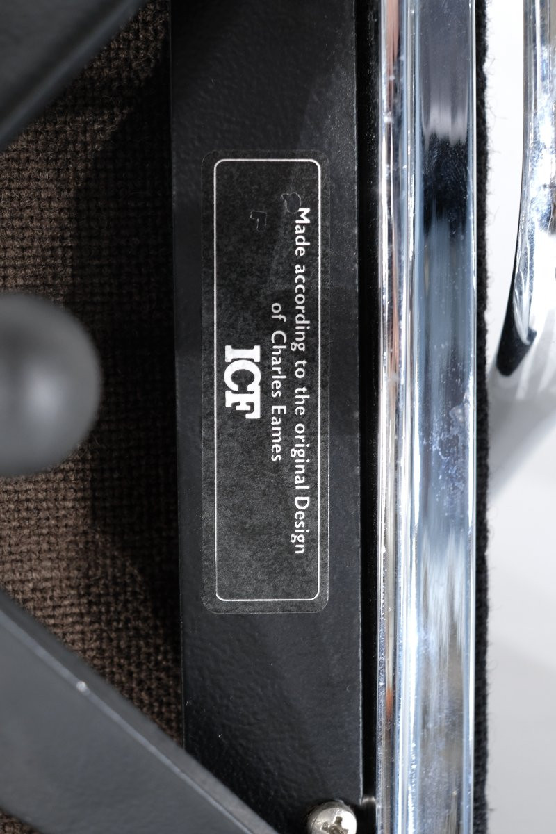 Set Of "ea 117" Armchairs By Charles Ray Eames For Icf Usa 1969.-photo-8