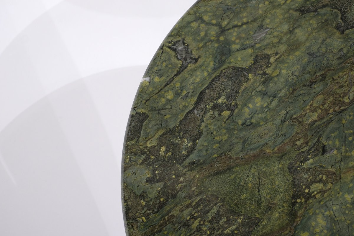 Table basse " Tulip " en marbre par Eero Saarinen pour Knoll, USA.-photo-1