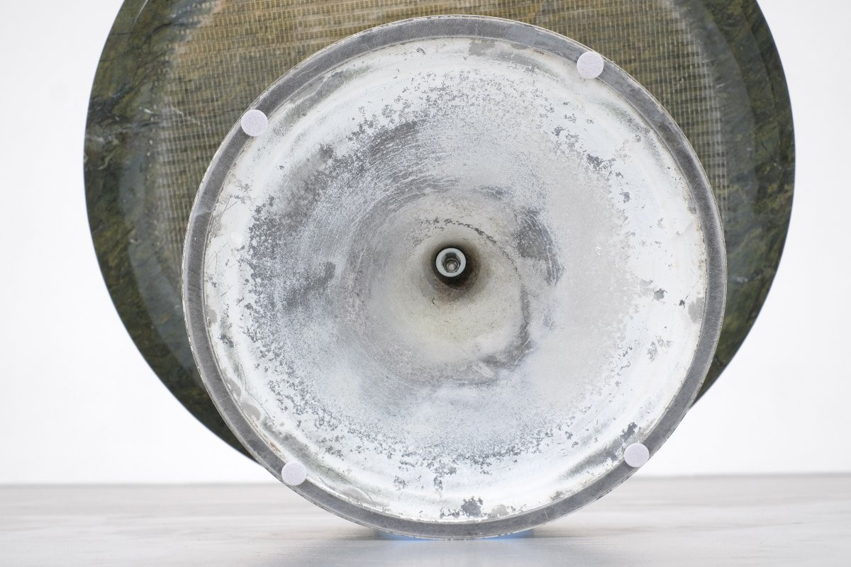 Table basse " Tulip " en marbre par Eero Saarinen pour Knoll, USA.-photo-7