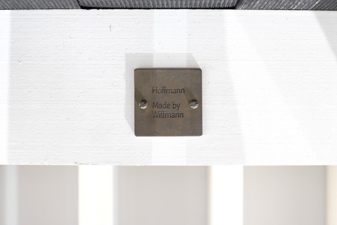 "purkersdorf" Model Armchairs By Josef Hoffmann For Wittmann, 1905.-photo-8