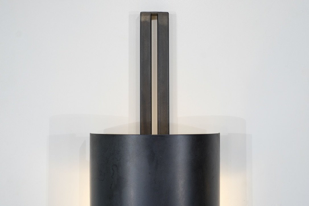 Pair Of "monza" Wall Lights By Franck Robichez For Dritsh, Paris, 1990s.-photo-3