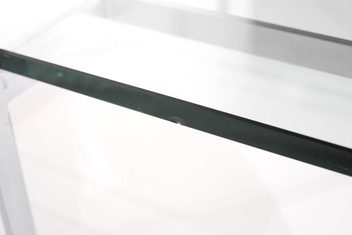 Table basse " PK61 " par Poul Kjaerholm pour Fritz Hansen. Danemark, 1956.-photo-7