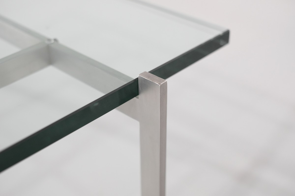 Table basse PK61 par Poul Kjaerholm pour Fritz Hansen. Danemark, 1956.-photo-4